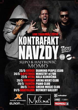 KONTRAFAKT a jejích live tour!